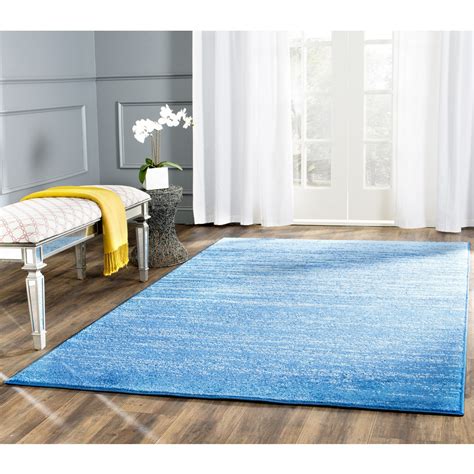 wayfair rugs blue